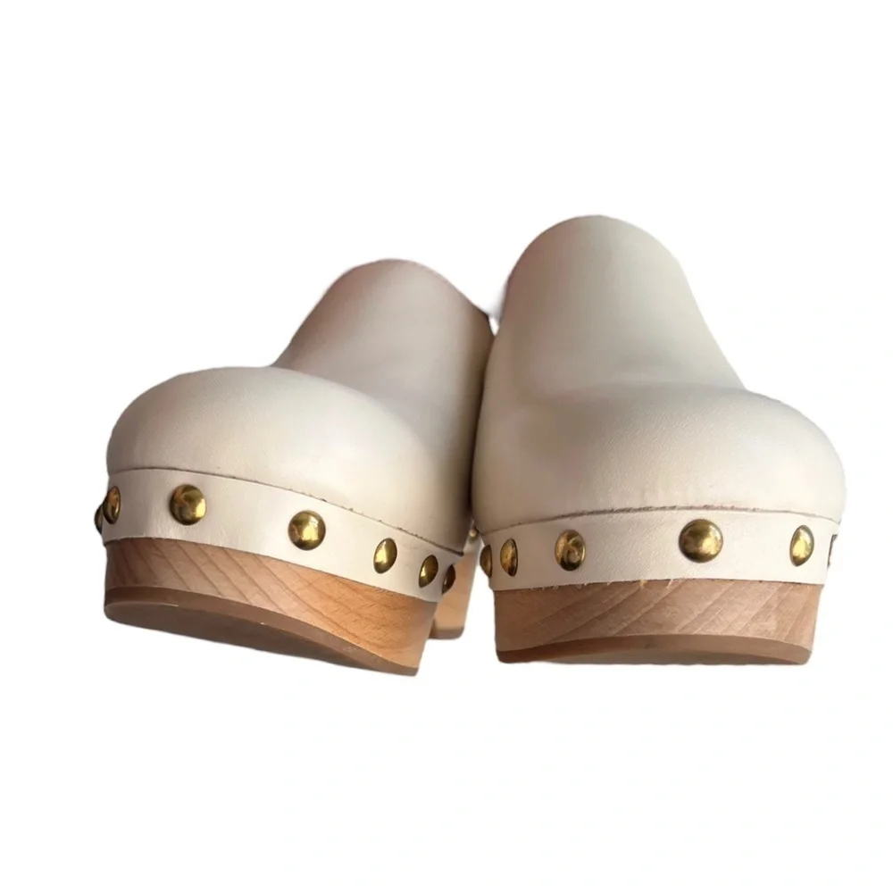 J. Crew - NWOB Convertible Leather Clogs Sz 6.5
